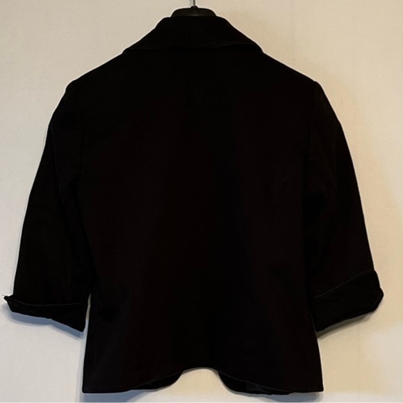 East 5th Small Chico, black 3/4 sleeved woman’s size Small - Picture 2 of 7
